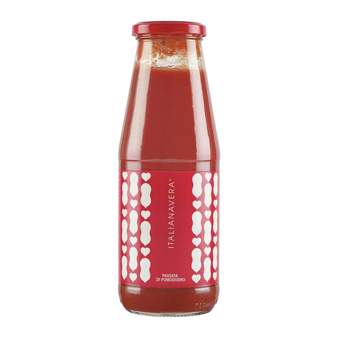 Passata Di Pomodoro Tomato Puree in Jar By Italianavera