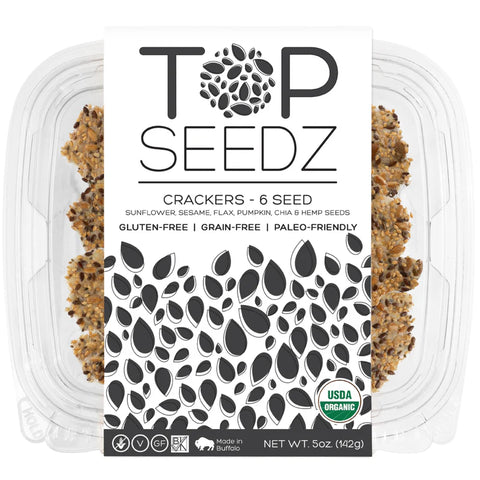 Top Seedz 6 Seed Crackers 5oz.