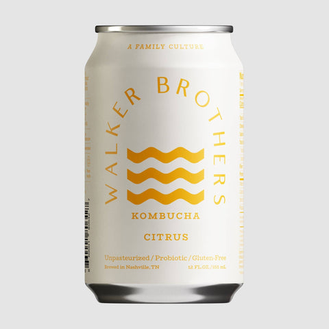 Citrus Non-Alcoholic Kombucha