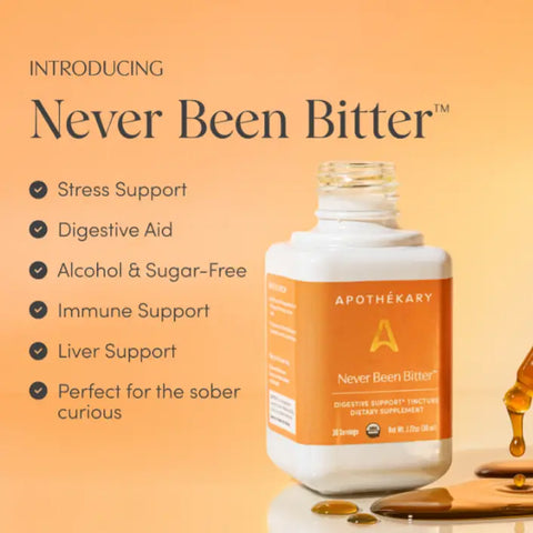 Apothékary Never Been Bitter™ - Digestive & Gut Support Tincture
