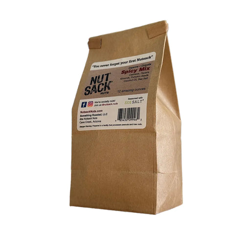 Nutsack Nuts: Spicy Mix - Roasted Nuts 6oz