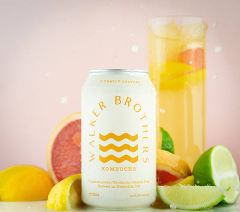 Citrus Non-Alcoholic Kombucha