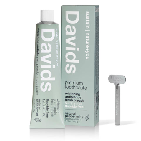 Davids premium toothpaste / peppermint