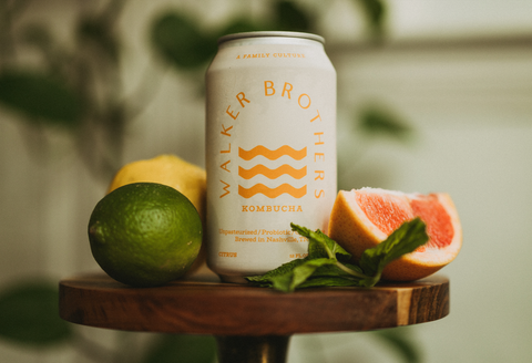 Citrus Non-Alcoholic Kombucha