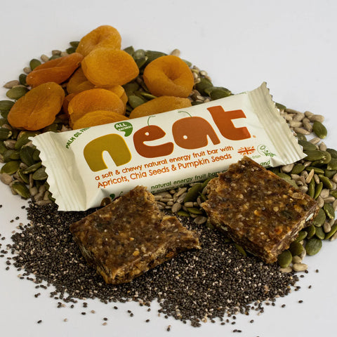Neat Apricot, Chia Seeds & Pumpkin Seeds Natural Energy Bars