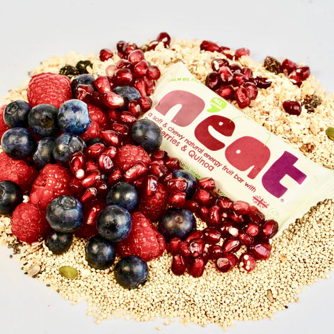 Neat Red Berries & Quinoa Natural Energy Bars