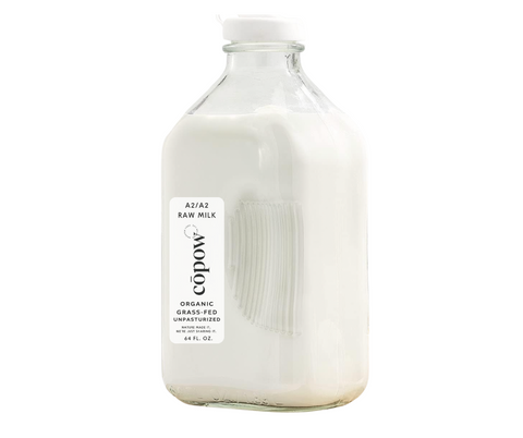 A2-A2 Organic, Grass-Fed Raw Milk