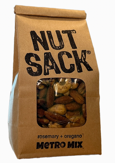 Nutsack Nuts: Metro Mix-Roasted Nuts 12 oz