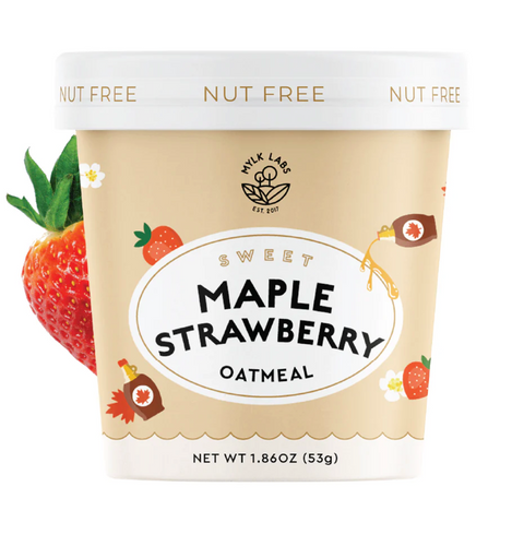 Mylk Labs Maple Strawberry Vanilla Oatmeal