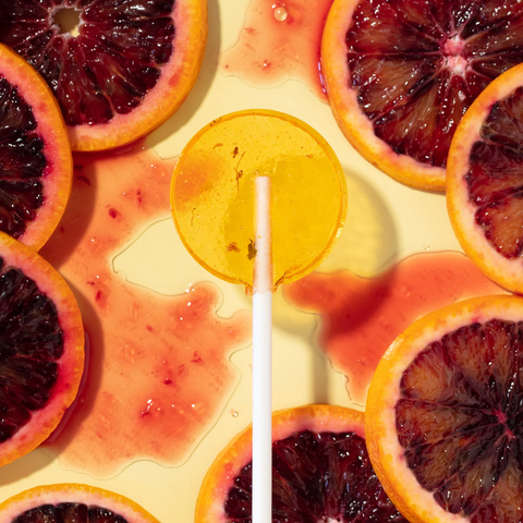 Amborella Organics Blood Orange & Elder Flower Lollipop