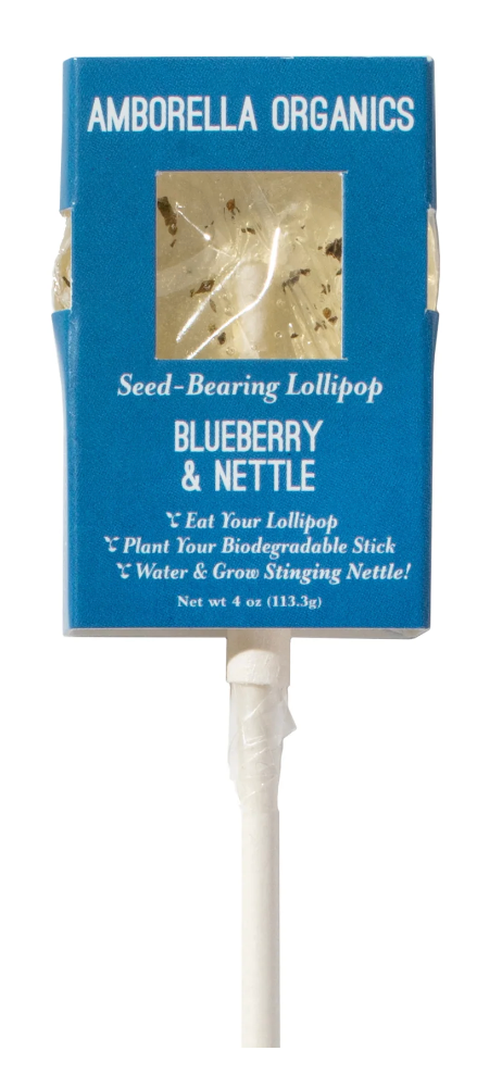 Amborella Organics Blueberry & Nettle Lollipop