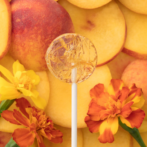 Amborella Organics Peach & Marigold Lollipop