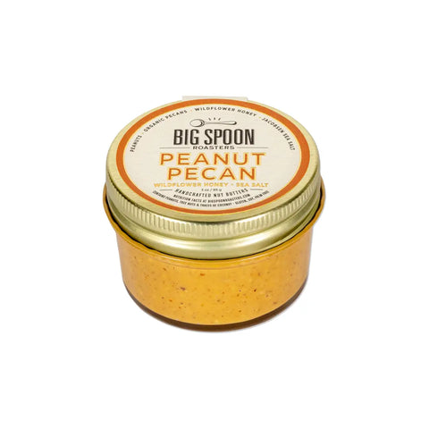 Big Spoon Peanut Pecan Butter with Wildflower Honey