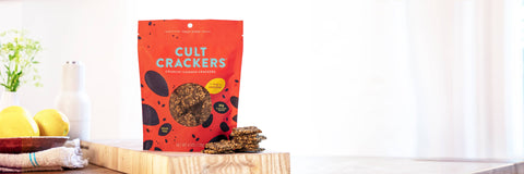 Cult Crunchy Cassava Crackers Nutrient Dense Grain Free Snacks