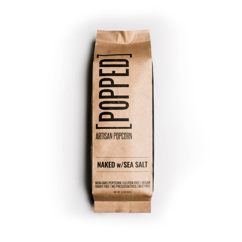 Naked W/ Sea Salt Artisan Popcorn