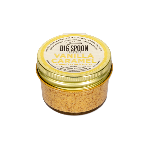 Vanilla Caramel Almond & Cashew Butter: 13 oz Jar