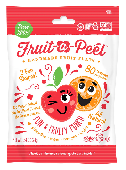 Fruit-a-Peel Fun and Fruity Punch Fruit Flats
