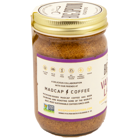 Vanilla Latte Almond Butter: 13oz Jar