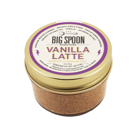 Vanilla Latte Almond Butter: 13oz Jar