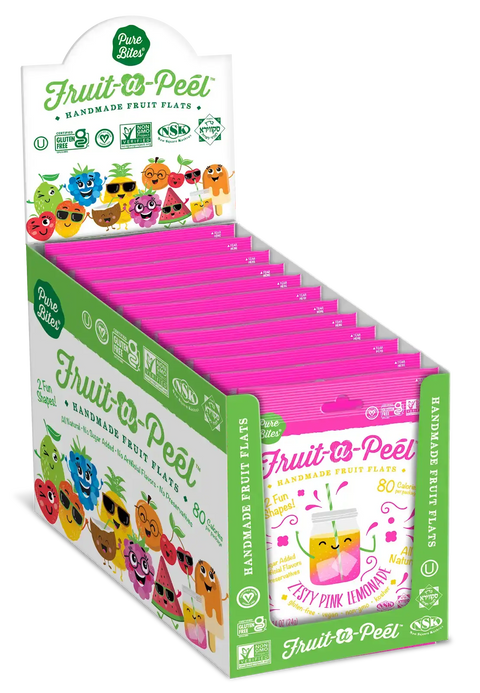 Fruit-a-Peel Zesty Pink Lemonade Fruit Flats