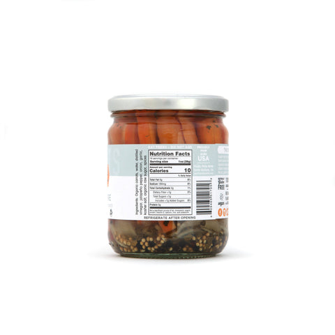Carriots of Fire - Pickled Carrot Sticks