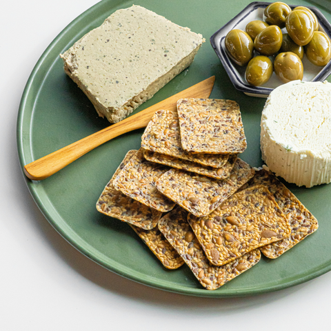NEW: Black Pepper & Turmeric Crackers - 5oz - 12 Per Case