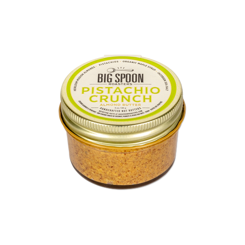 Pistachio Crunch Almond Butter: Mini 3oz Jar