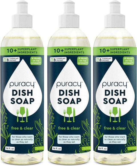 Dish Soap Organic Lemongrass / 16oz