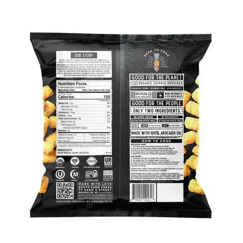 Roots Farm Fresh - Potato Tots with Avocado Oil