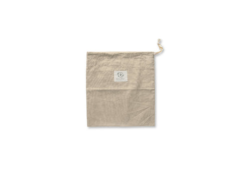 Bees Wrap Reusable Beeswax Lined Artisan Bread Bag - Natural