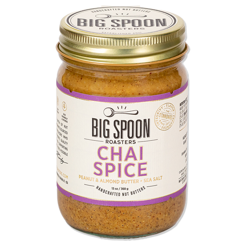 Chai Spice Peanut & Almond Butter: 3oz Jar