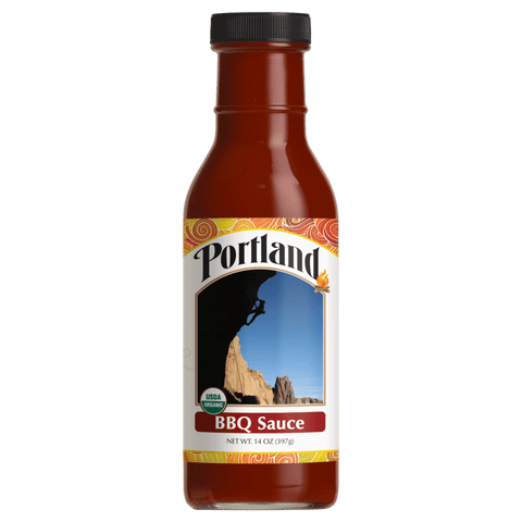Portland Organic BBQ Sauce 14oz Glass Btl