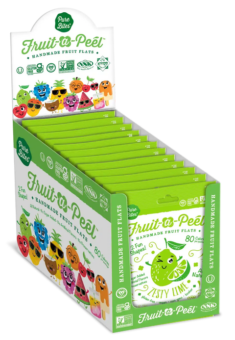 Fruit-a-Peel Zesty Lime  Fruit Flats