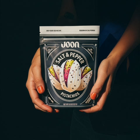 Joon Salt and Pepper Pistachios | Pistachio Gourmet Snacks