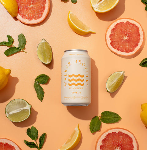 Citrus Non-Alcoholic Kombucha
