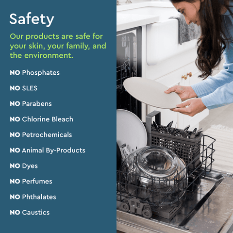 Puracy Natural Dishwasher Detergent Pods: Free & Clear / Pack of 50
