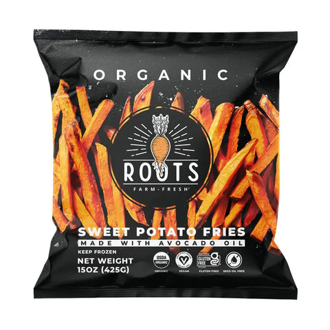 Roots Farm Fresh - Sweet Potato Fries with Avocado Oil