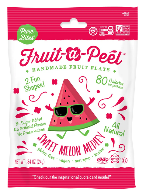 Fruit-a-Peel Sweet Melon Medley Fruit Flats
