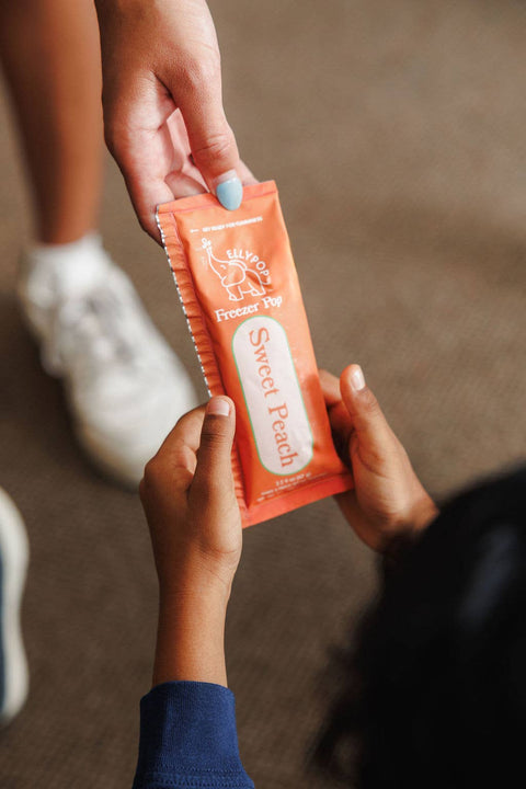 Sweet Peach Freezer Pops