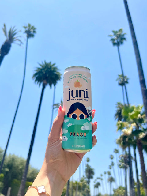 Juni Sparkling Adaptogenic Tea - Peach