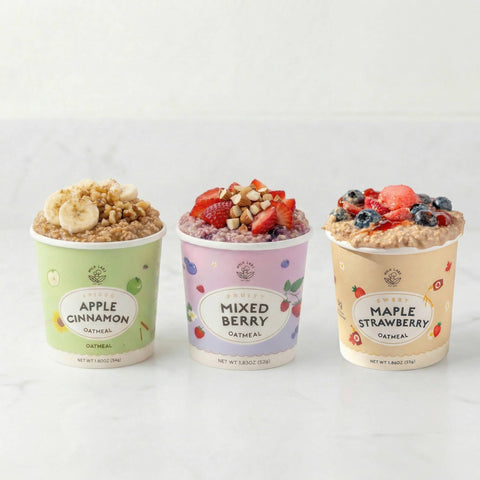 Nut-Free Mixed Berry Oatmeal Cup