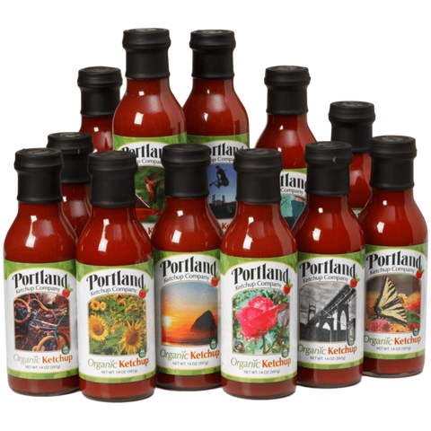 Portland Organic Ketchup 14oz Glass Btls