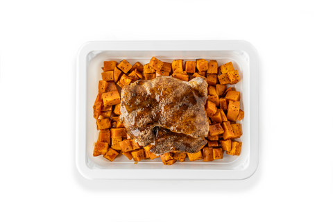 Spiced Pear Roasted Chicken