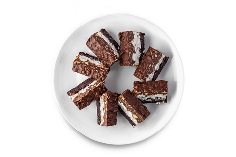 GF Chocolate Peanut Butter Marshmallow Bars