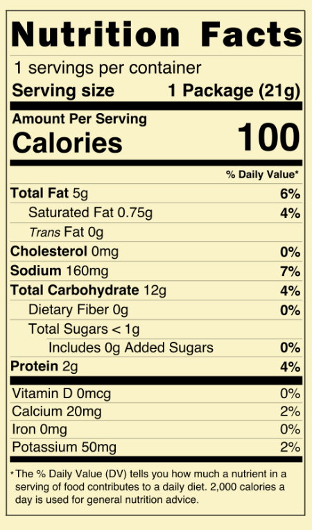 Caulipuffs White Cheddar 0.75oz.