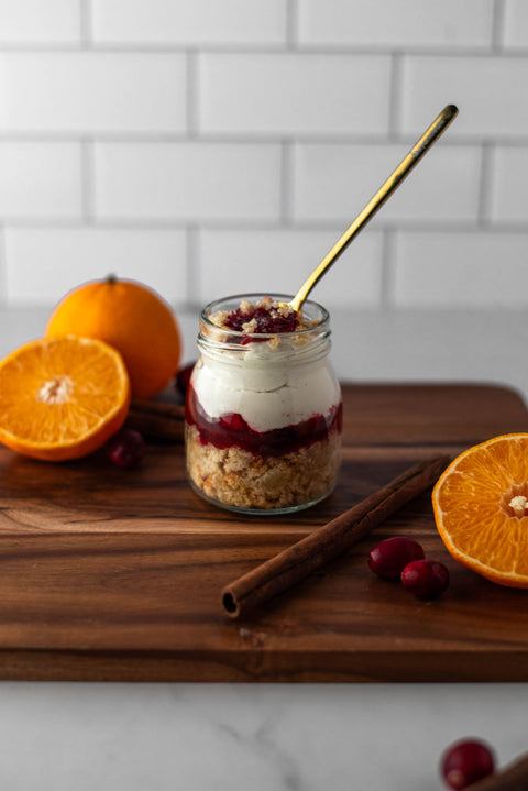 Cranberry Orange Parfait