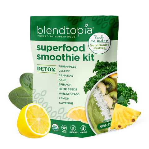 Blendtopia Superfood Smoothie- Detox Smoothie
