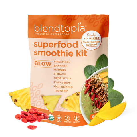 Blendtopia Superfood Smoothie- Glow Smoothie