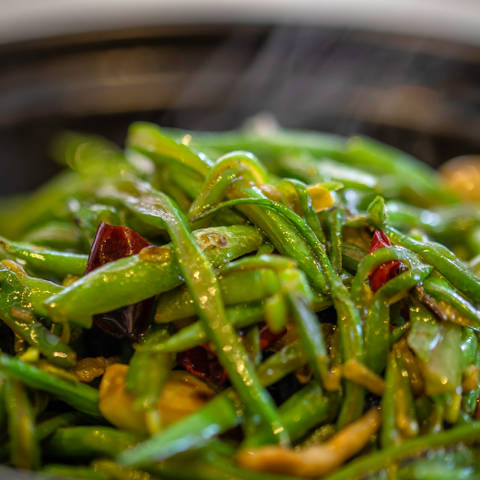 Thanksgiving Green Beans with Herbs & Spice