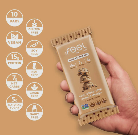 Feel Bars-Chocolate Chip Cookie Dough